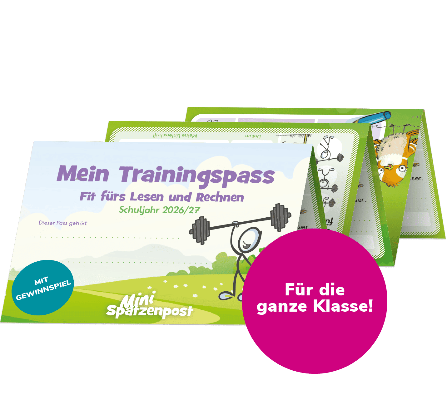 Trainingspass fuer die ganze Klasse